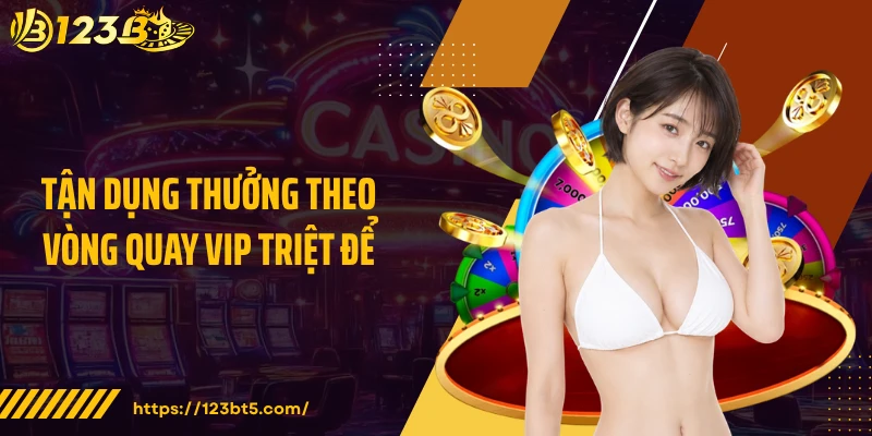 Tận dụng thưởng theo vòng quay VIP triệt để
